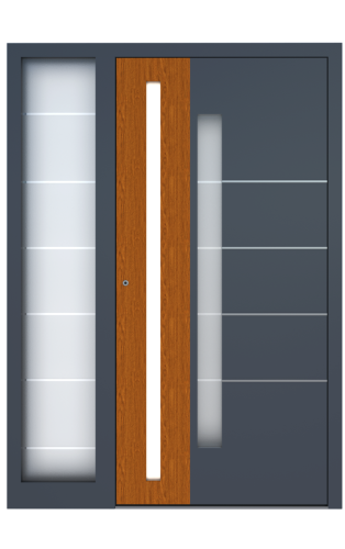 Door with sidelight
